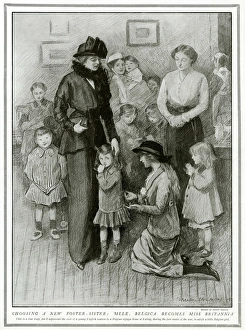 A Belgian refugee adopted by a British woman A Belgian refugee adopted by a British woman