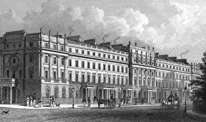 Victorian Era London Landmarks Prints: Belgrave Square