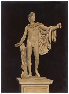 Baroque Era Masterpieces Prints: Belvedere Apollo