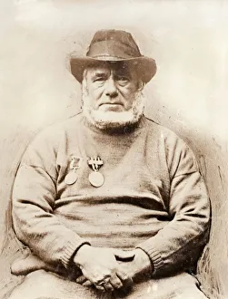 Ben Dale, lifeboatman of Harwich, Essex Ben Dale, lifeboatman of Harwich, Essex