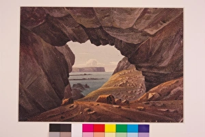 Bengore Head from the Interior of Port Bradden Cave Bengore Head from the Interior of Port Bradden Cave