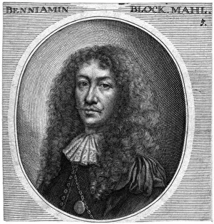 Benjamin Block German Artist Print circa 1631-1690