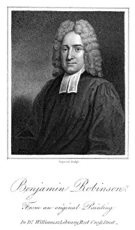 Benjamin Robinson Print, 18th century engraving