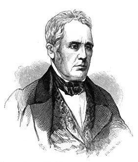 American Science History Prints: Benjamin Silliman