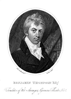 Historical Figure Biography Prints: Benjamin Thompson