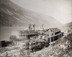 Bennett Lake, White Pass & Yukon Railway, Canada Bennett Lake, White Pass & Yukon Railway, Canada