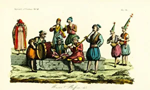 Berber musicians of the Bey of Tunis and comedians, 1828 Berber musicians of the Bey of Tunis and comedians, 1828
