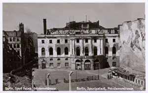 Berlin, Germany - after WW2 - Sport Palace, Potsdamerstrasse Berlin, Germany - after WW2 - Sport Palace, Potsdamerstrasse