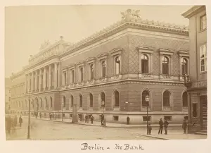 Germany Old Town Scenes Prints: Berlin / Main Bank C1910