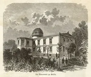 Karl Friedrich Schinkel Architecture Prints: The Berlin Observatory, Germany