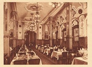 The Berliner Saal at the Weinstuden Kempinski, Berlin, 1920s The Berliner Saal at the Weinstuden Kempinski, Berlin, 1920s