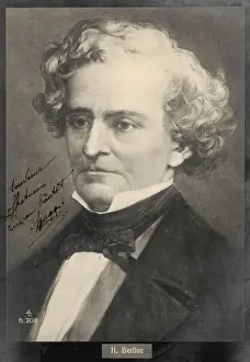 19th Century Composers Prints: Berlioz Postcard