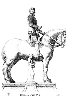 Medieval Italian History Prints: Bernabo Visconti