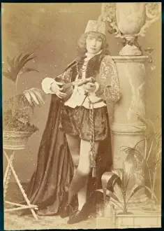 Vintage Theatre Images Prints: Bernhardt / Minstrel Boy