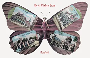 Best wishes from Hereford, Herefordshire Best wishes from Hereford, Herefordshire