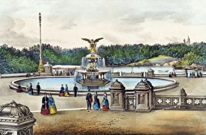 Bethesda Fountain. Central Park, New York Bethesda Fountain. Central Park, New York
