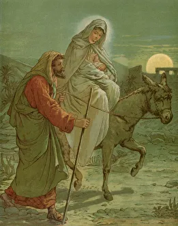 Biblical Tales by John Lawson, Flight into Egypt Biblical Tales by John Lawson, Flight into Egypt