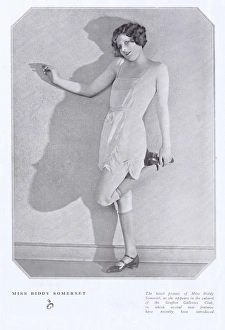 Biddy Somerset in cabaret at the Grafton Galleries Club Biddy Somerset in cabaret at the Grafton Galleries Club
