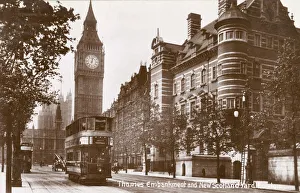 Big Ben and Thames Embankment in London Big Ben and Thames Embankment in London