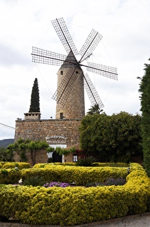 Binialla, Mallorca, Spain, - Windmill Binialla, Mallorca, Spain, - Windmill