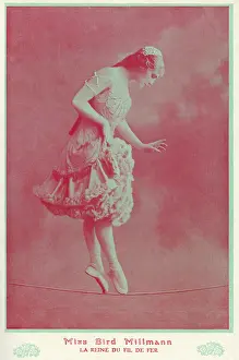 Tightrope Walker Prints: Bird Millman