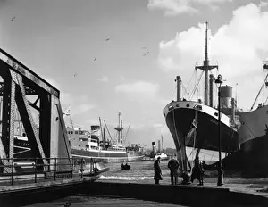 Liverpool Docks History Prints: Birkenhead Docks