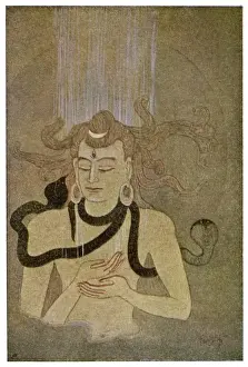 Ganges River Print: Himalayan Goddess Descends