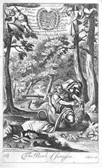 The Birth of Samson Print, circa late 19th century