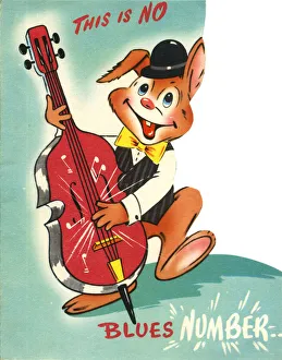 Birthday card, This is no blues number Birthday card, This is no blues number