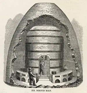 Biscuit Kiln Interior Print
