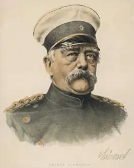 Prussian Statesman Prints: Bismarck / The Graphic