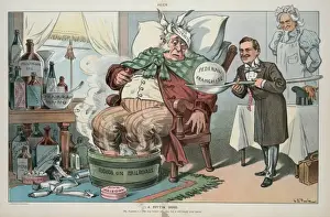 Vintage Cartoon Art Prints: A bitter dose