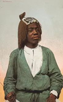 Black African Man in Egypt, circa 1910s Print
