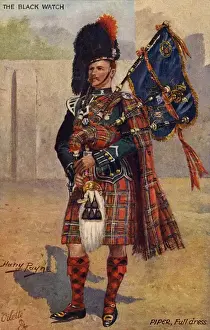 Black Watch Regiment History Prints: The Black Watch