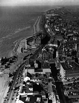 English Seaside Resort Prints: Blackpool from Tower