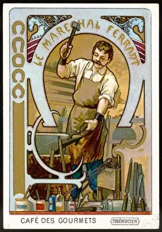 Blacksmith At Work Prints: Blacksmith (Series)