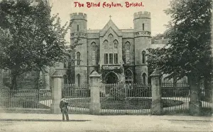 Historical Orphanages In England Prints: Blind Asylum, Bristol