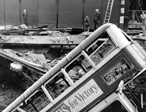 Blitz in London -- Balham High Road, WW2 Blitz in London -- Balham High Road, WW2