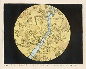 Historical Astronomy Prints: Blunt / Constellations / 23