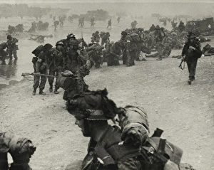 On board landing craft - D-Day - WW2 On board landing craft - D-Day - WW2