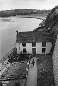 The Boathouse, Laugharne, Carmarthenshire, Wales The Boathouse, Laugharne, Carmarthenshire, Wales