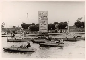Boating Lake - British Seaside Scene, Southend-on-Sea, Essex Boating Lake - British Seaside Scene, Southend-on-Sea, Essex