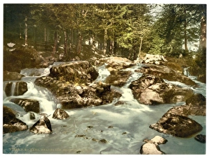 Bode Waterfall, Braunlage, Hartz, Germany Bode Waterfall, Braunlage, Hartz, Germany
