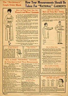 How your body measurements should be taken 1924 How your body measurements should be taken 1924