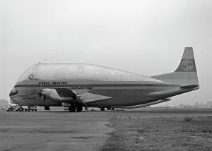 Boeing 377 SGT Super Guppy F-BTGV Airbus Finningley Boeing 377 SGT Super Guppy F-BTGV Airbus Finningley