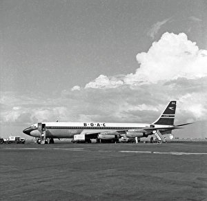 Boeing 707-436 G-APFE BOAC Nassau 1965 Boeing 707-436 G-APFE BOAC Nassau 1965