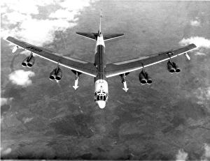 Boeing B-52H Stratofortress carrying two North American ? Boeing B-52H Stratofortress carrying two North American ?