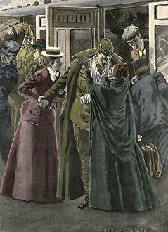 Back from the Boer War - Scene at a London Terminus Back from the Boer War - Scene at a London Terminus