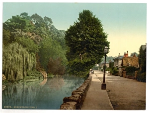 Bonchurch Pond, I., Isle of Wight, England Bonchurch Pond, I., Isle of Wight, England