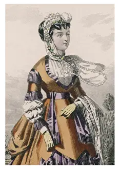 Mary Evans Prints Online Shop Prints: Bonnet / August 1868